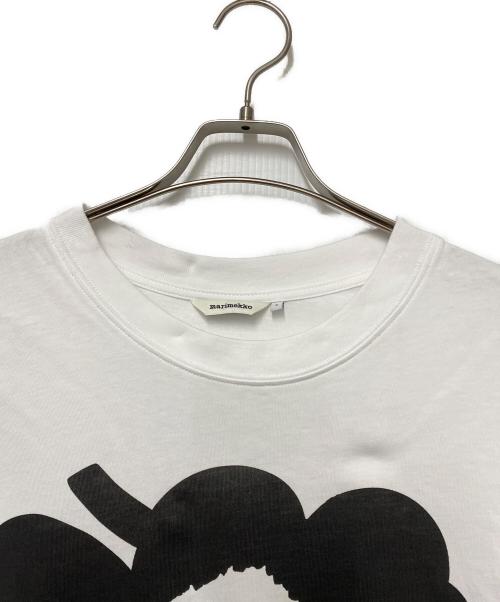 marimekko（マリメッコ）marimekko (マリメッコ) 半袖Tシャツ ホワイト サイズ:Sの古着・服飾アイテム
