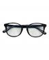 RAY-BAN（レイバン）の古着「伊達眼鏡」｜ブラック