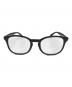RAY-BAN (レイバン) 伊達眼鏡 ブラック：6000円