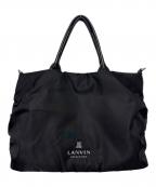 LANVINランバン）の古着「2WAYナイロンバッグ」｜ブラック
