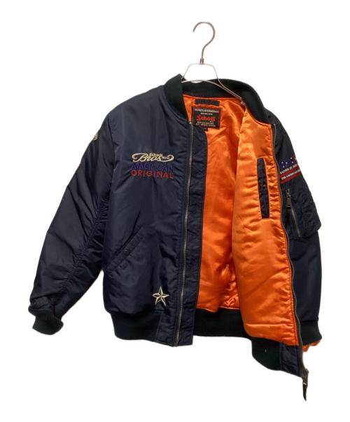 Schott（ショット）Schott (ショット) MA-1ジャケット ネイビー サイズ:XLの古着・服飾アイテム