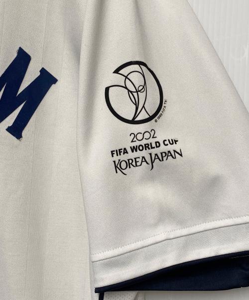 イングランド代表（イングランドダイヒョウ）イングランド代表 (イングランドダイヒョウ) UMBRO (アンブロ) サッカーユニフォーム ホワイト サイズ:XLの古着・服飾アイテム
