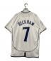 イングランド代表 (イングランドダイヒョウ) UMBRO (アンブロ) サッカーユニフォーム ホワイト サイズ:XL：18000円