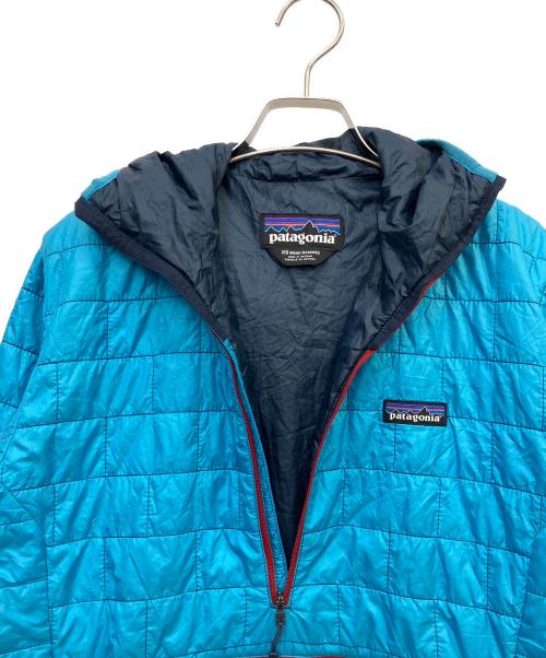 Patagonia（パタゴニア）Patagonia (パタゴニア) ナノパフビビープルオーバー スカイブルー サイズ:XSの古着・服飾アイテム