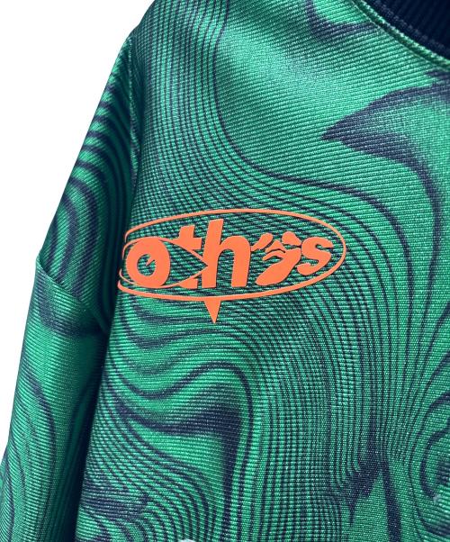 NIKE（ナイキ）NIKE (ナイキ) OFFWHITE (オフホワイト) 長袖カットソー グリーン サイズ:Sの古着・服飾アイテム