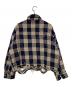 Danke schon (ダンケ シェーン) 長袖シャツ ベージュ×ネイビー サイズ:M：7000円