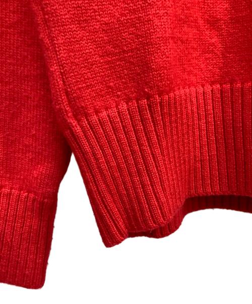 ami（アミ）ami (アミ) amiハートロゴクルーネックセーター レッド サイズ:不明の古着・服飾アイテム