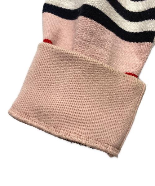 SUPREME（シュプリーム）Supreme (シュプリーム) BURBERRY (バーバリー) ラガーシャツ ピンク×ホワイト サイズ:Mの古着・服飾アイテム