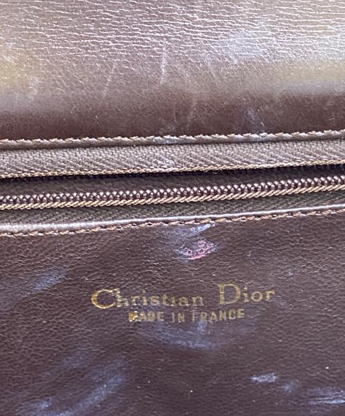 Christian Dior（クリスチャン ディオール）Christian Dior (クリスチャン ディオール) ワンショルダーバッグ ボルドーの古着・服飾アイテム