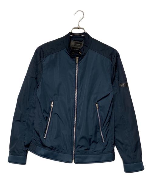 DIESEL（ディーゼル）DIESEL (ディーゼル) ジップアップジャケット ブラック サイズ:Sの古着・服飾アイテム