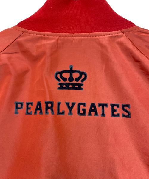PEARLY GATES（パーリーゲイツ）PEARLY GATES (パーリーゲイツ) ゴルフウェア(トップス) レッド サイズ:SIZE 1の古着・服飾アイテム
