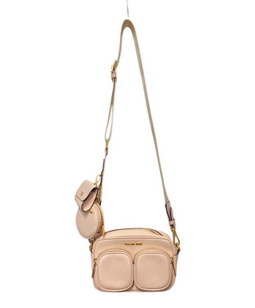 MICHAEL KORS（マイケルコース）MICHAEL KORS (マイケルコース) ショルダーバッグ ピンクの古着・服飾アイテム