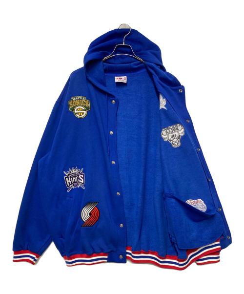 NBA（エヌビーエー）NBA (エヌビーエー) スウェットジャケット ブルー サイズ:3Xの古着・服飾アイテム