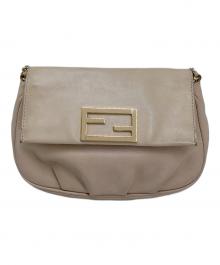 FENDI（フェンディ）の古着「チェーンショルダーバッグ」｜ピンク