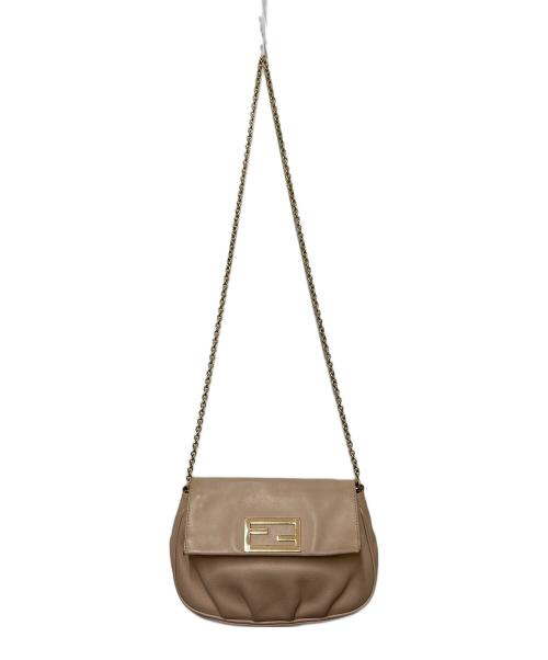 FENDI（フェンディ）FENDI (フェンディ) チェーンショルダーバッグ ピンクの古着・服飾アイテム
