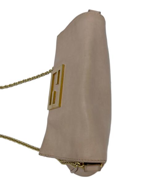 FENDI（フェンディ）FENDI (フェンディ) チェーンショルダーバッグ ピンクの古着・服飾アイテム