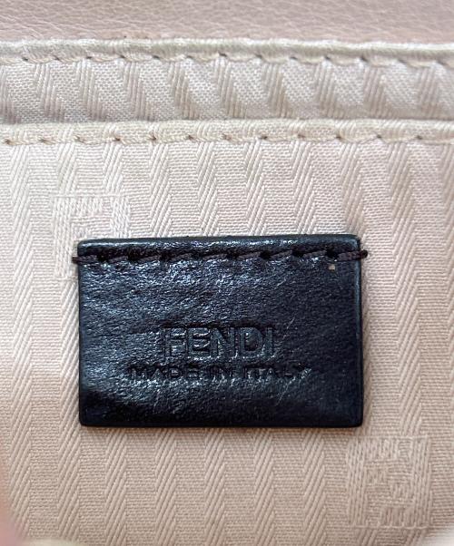 FENDI（フェンディ）FENDI (フェンディ) チェーンショルダーバッグ ピンクの古着・服飾アイテム