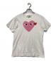 PLAY COMME des GARCONS（プレイコムデギャルソン）の古着「半袖カットソー」｜ホワイト