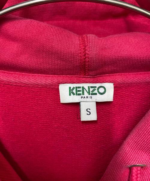 KENZO（ケンゾー）KENZO (ケンゾー) プルオーバーパーカー ショッキングピンク サイズ:Sの古着・服飾アイテム