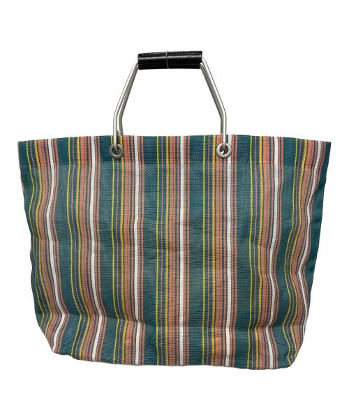 MARNI（マルニ）MARNI (マルニ) トートバッグ グリーン×ピンクの古着・服飾アイテム
