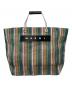 MARNI（マルニ）の古着「トートバッグ」｜グリーン×ピンク