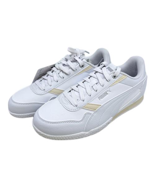 PUMA（プーマ）PUMA (プーマ) スニーカー ホワイト サイズ:24cm 未使用品の古着・服飾アイテム