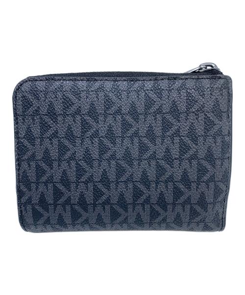 MICHAEL KORS（マイケルコース）MICHAEL KORS (マイケルコース) コンパクトウォレット ブラックの古着・服飾アイテム