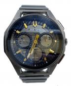 BULOVAブローバ）の古着「BULOVA　リストウォッチ」｜ブラック