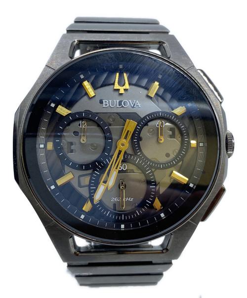 BULOVA（ブローバ）BULOVA (ブローバ) BULOVA　リストウォッチ ブラックの古着・服飾アイテム