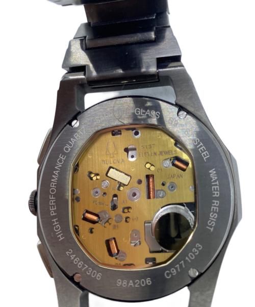 BULOVA（ブローバ）BULOVA (ブローバ) BULOVA　リストウォッチ ブラックの古着・服飾アイテム