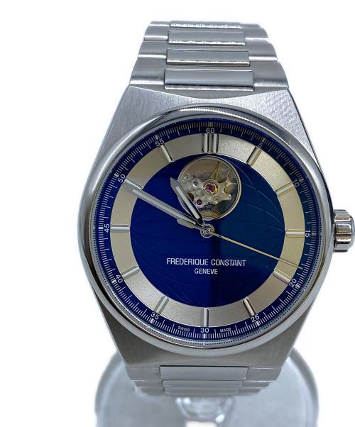 FREDERIQUE CONSTANT（フレデリックコンスタント）FREDERIQUE CONSTANT (フレデリックコンスタント) FREDERIQUE CONSTANT　リストウォッチ ネイビー×シルバーの古着・服飾アイテム