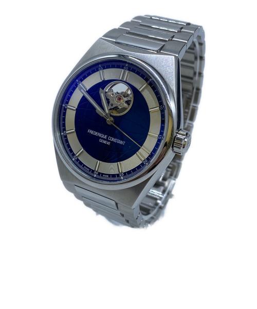 FREDERIQUE CONSTANT（フレデリックコンスタント）FREDERIQUE CONSTANT (フレデリックコンスタント) FREDERIQUE CONSTANT　リストウォッチ ネイビー×シルバーの古着・服飾アイテム
