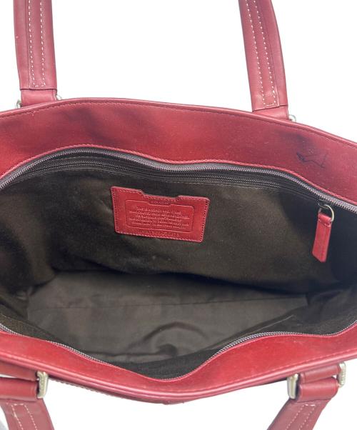 COACH（コーチ）COACH (コーチ) レキシントン レザー トートバッグ ボルドーの古着・服飾アイテム