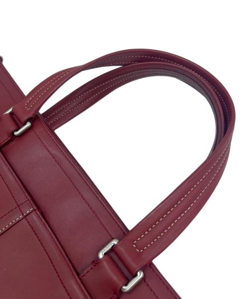 COACH（コーチ）COACH (コーチ) レキシントン レザー トートバッグ ボルドーの古着・服飾アイテム
