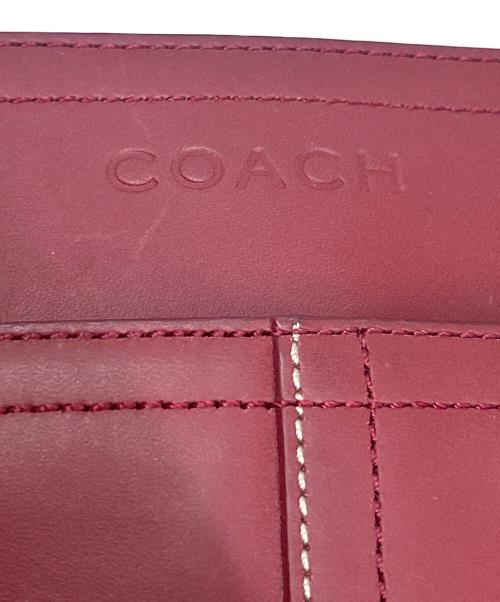 COACH（コーチ）COACH (コーチ) レキシントン レザー トートバッグ ボルドーの古着・服飾アイテム