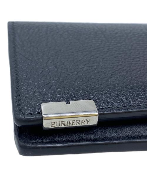 BURBERRY（バーバリー）BURBERRY (バーバリー) 2つ折り長財布 ブラックの古着・服飾アイテム
