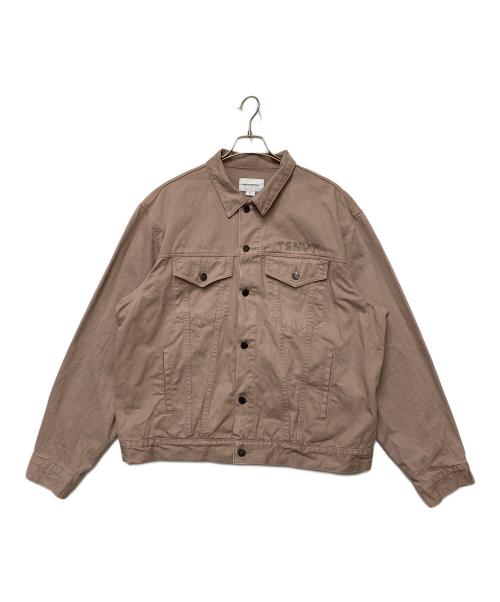 thisisneverthat（ディスイズネバーザット）thisisneverthat (ディスイズネバーザット) デニムジャケット ブラウン サイズ:XLの古着・服飾アイテム