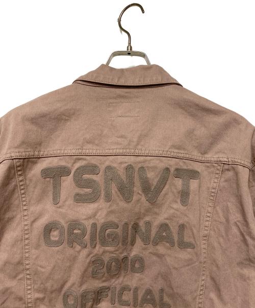 thisisneverthat（ディスイズネバーザット）thisisneverthat (ディスイズネバーザット) デニムジャケット ブラウン サイズ:XLの古着・服飾アイテム