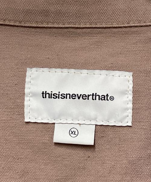 thisisneverthat（ディスイズネバーザット）thisisneverthat (ディスイズネバーザット) デニムジャケット ブラウン サイズ:XLの古着・服飾アイテム