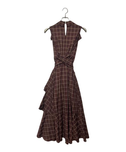 Lily Brown（リリーブラウン）Lily Brown (リリーブラウン) ノースリーブワンピース パープルの古着・服飾アイテム