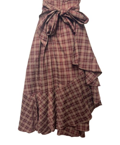 Lily Brown（リリーブラウン）Lily Brown (リリーブラウン) ノースリーブワンピース パープルの古着・服飾アイテム