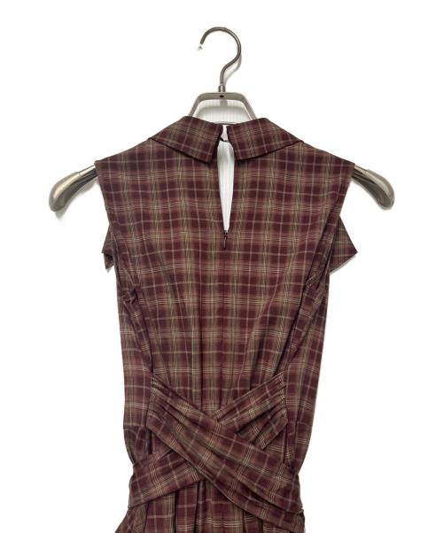Lily Brown（リリーブラウン）Lily Brown (リリーブラウン) ノースリーブワンピース パープルの古着・服飾アイテム