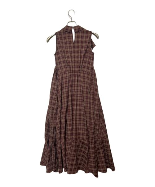 Lily Brown（リリーブラウン）Lily Brown (リリーブラウン) ノースリーブワンピース パープルの古着・服飾アイテム