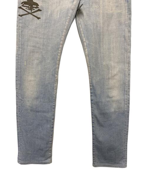 Hysteric Glamour（ヒステリックグラマー）Hysteric Glamour (ヒステリックグラマー) スタッズデニムパンツ ブルー サイズ:34の古着・服飾アイテム