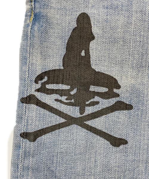 Hysteric Glamour（ヒステリックグラマー）Hysteric Glamour (ヒステリックグラマー) スタッズデニムパンツ ブルー サイズ:34の古着・服飾アイテム
