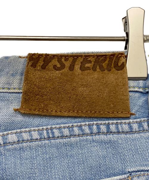 Hysteric Glamour（ヒステリックグラマー）Hysteric Glamour (ヒステリックグラマー) スタッズデニムパンツ ブルー サイズ:34の古着・服飾アイテム