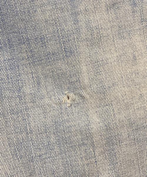 Hysteric Glamour（ヒステリックグラマー）Hysteric Glamour (ヒステリックグラマー) スタッズデニムパンツ ブルー サイズ:34の古着・服飾アイテム