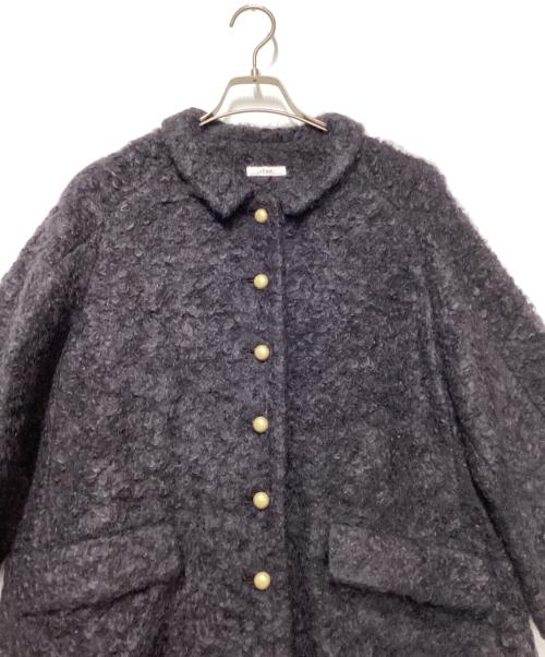 IENA（イエナ）IENA (イエナ) ループツイードコクーンコート ネイビー サイズ:不明の古着・服飾アイテム