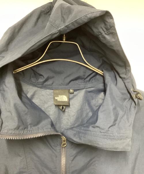 THE NORTH FACE（ザ ノース フェイス）THE NORTH FACE (ザ ノース フェイス) コンパクトジャケット ブルー×ブラック サイズ:Lの古着・服飾アイテム