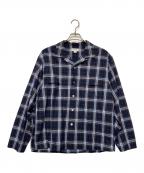TONEトーン）の古着「長袖シャツ」｜ブルー